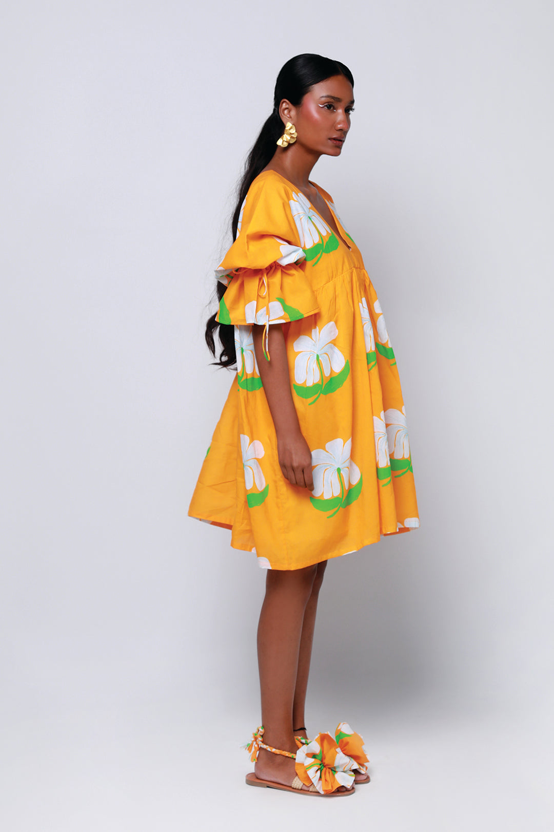 WHITE HAWAIIN DRESS