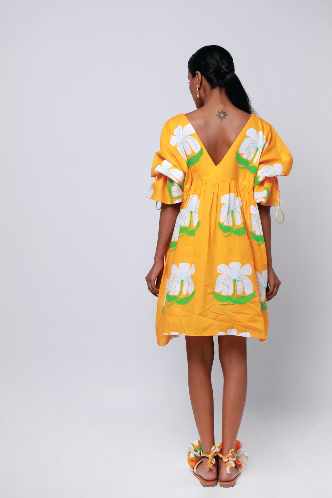 WHITE HAWAIIN DRESS