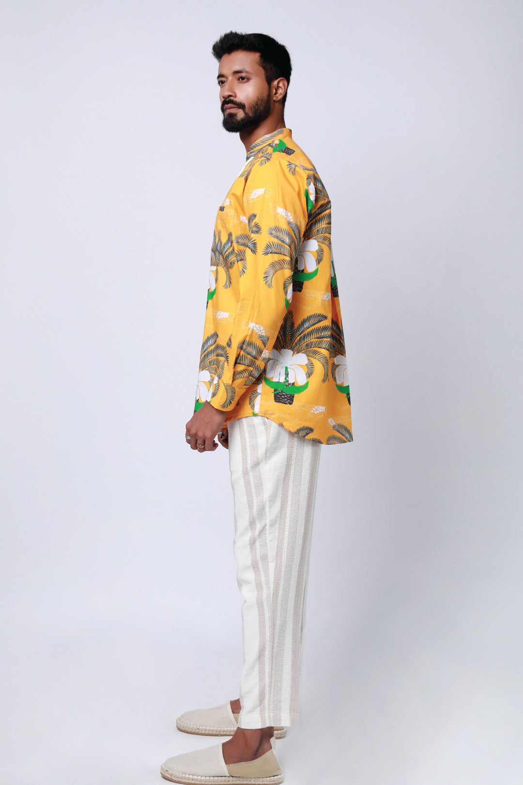 BURRAWANG STAND COLLAR SHIRT