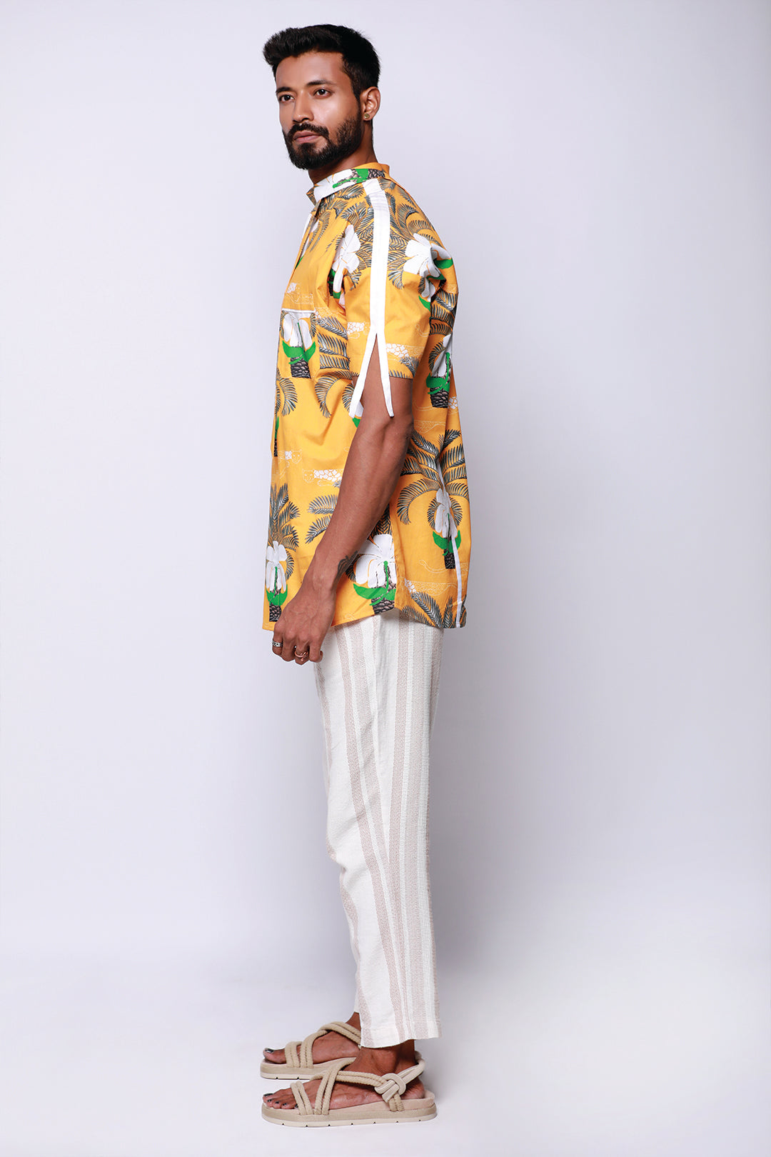 BURRAWANG TIE-UP LUXURY SHIRT