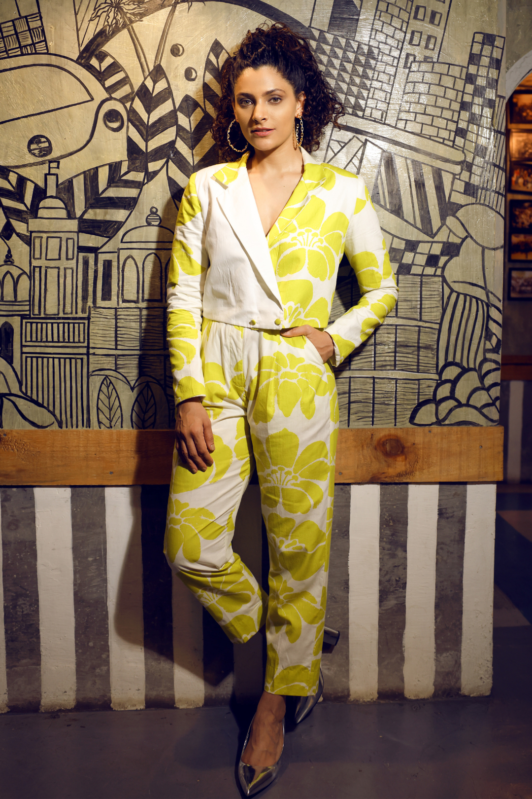 LIME SONDER BOMBER JACKET CO-ORD
