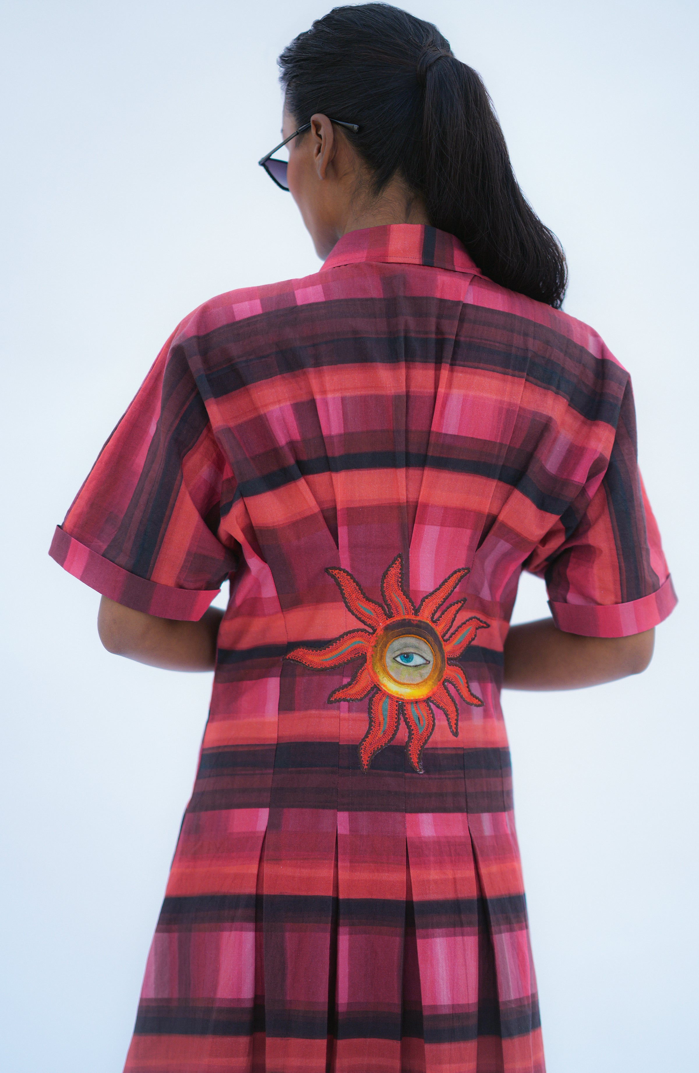SUNFLOWER DART DRESS