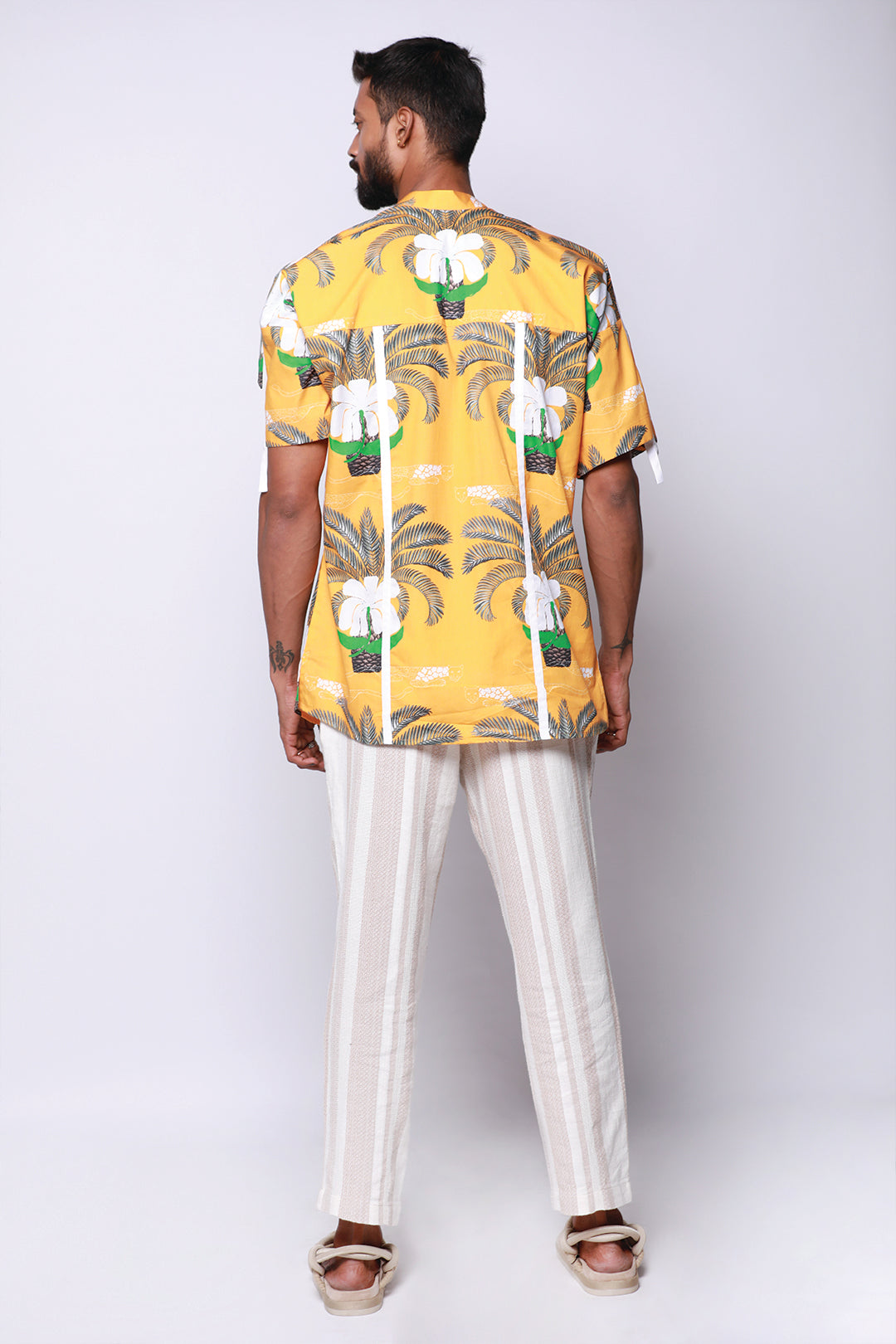 BURRAWANG TIE-UP LUXURY SHIRT