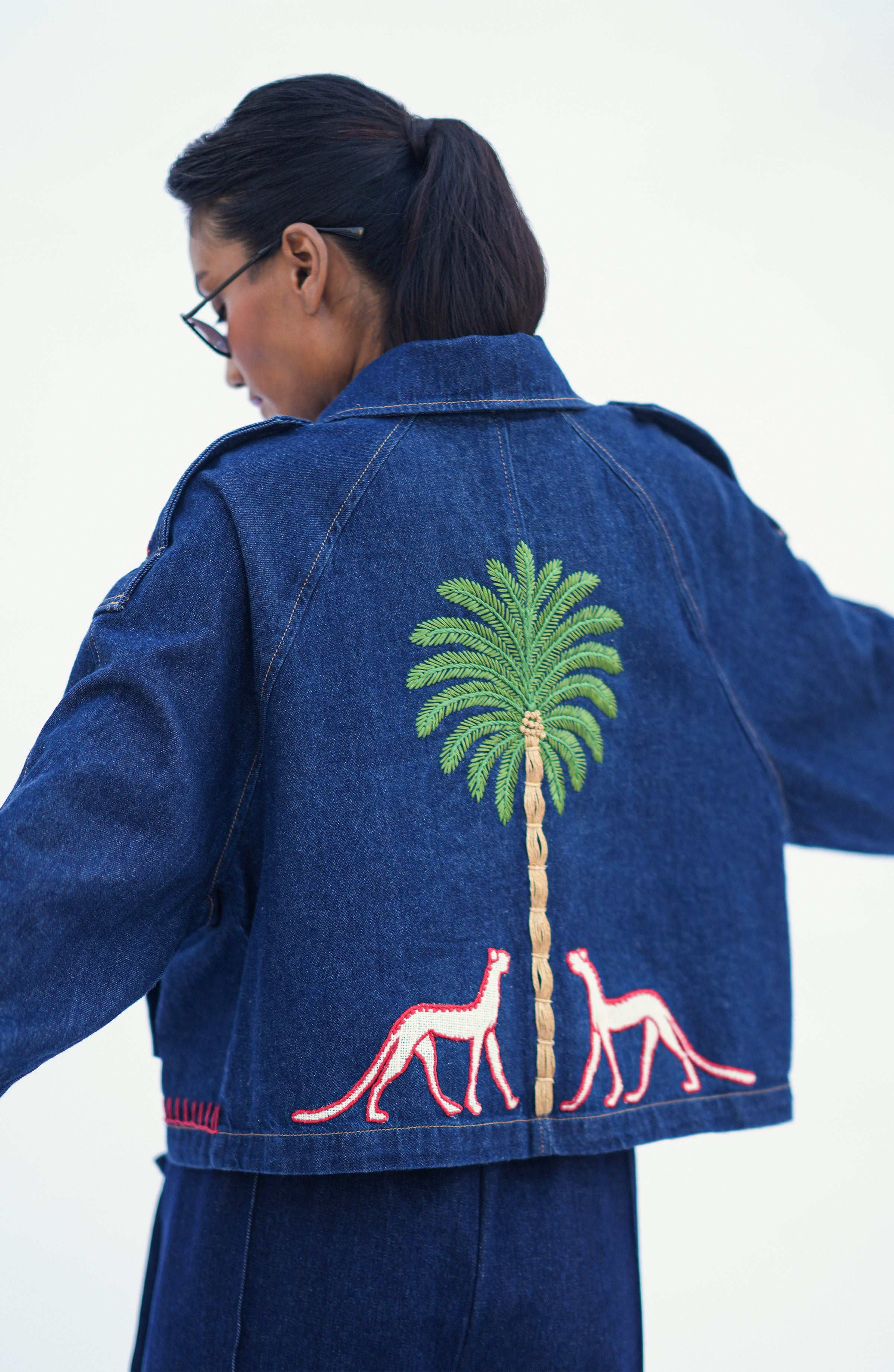DENIM PALM CO-ORD