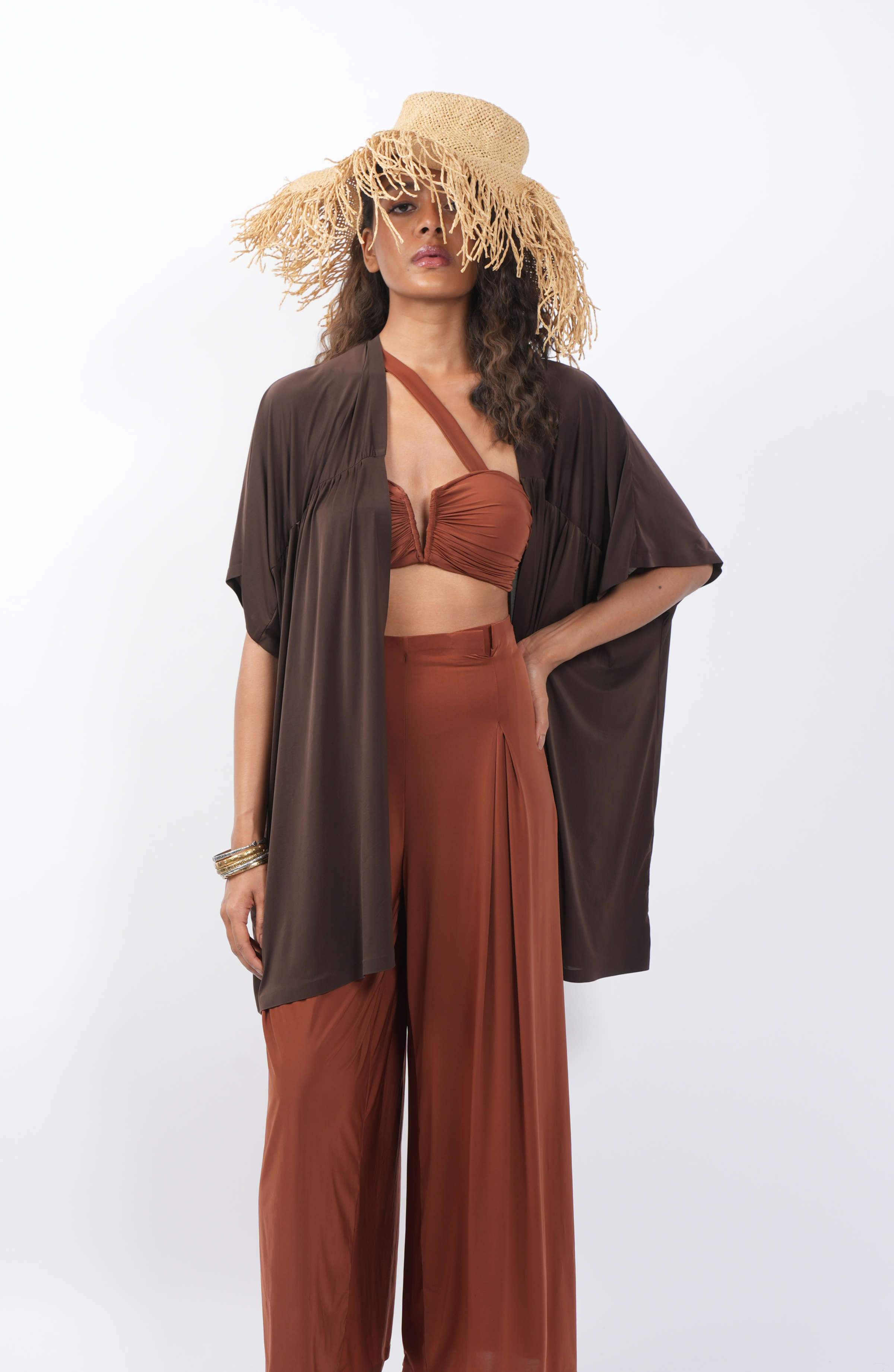 MOCHA FLOW CAPE