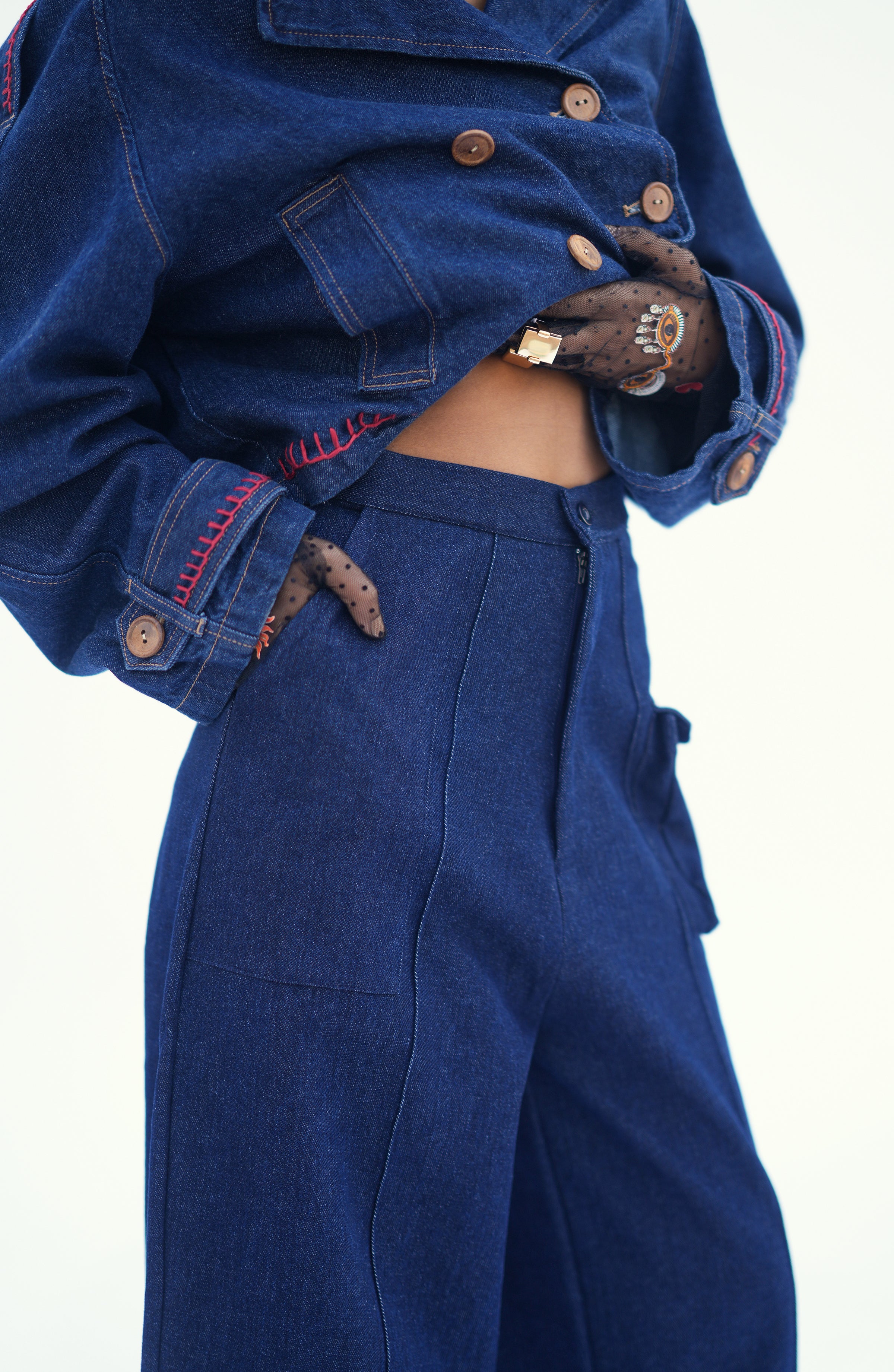 DENIM PALM CO-ORD