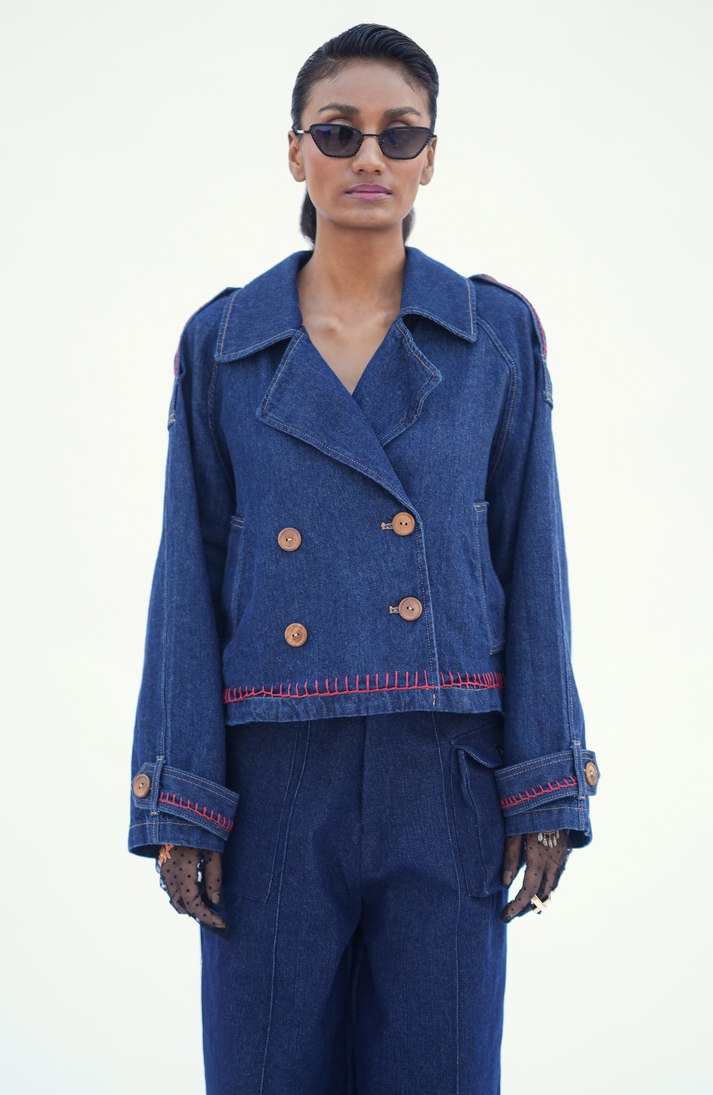 DENIM PALM CO-ORD