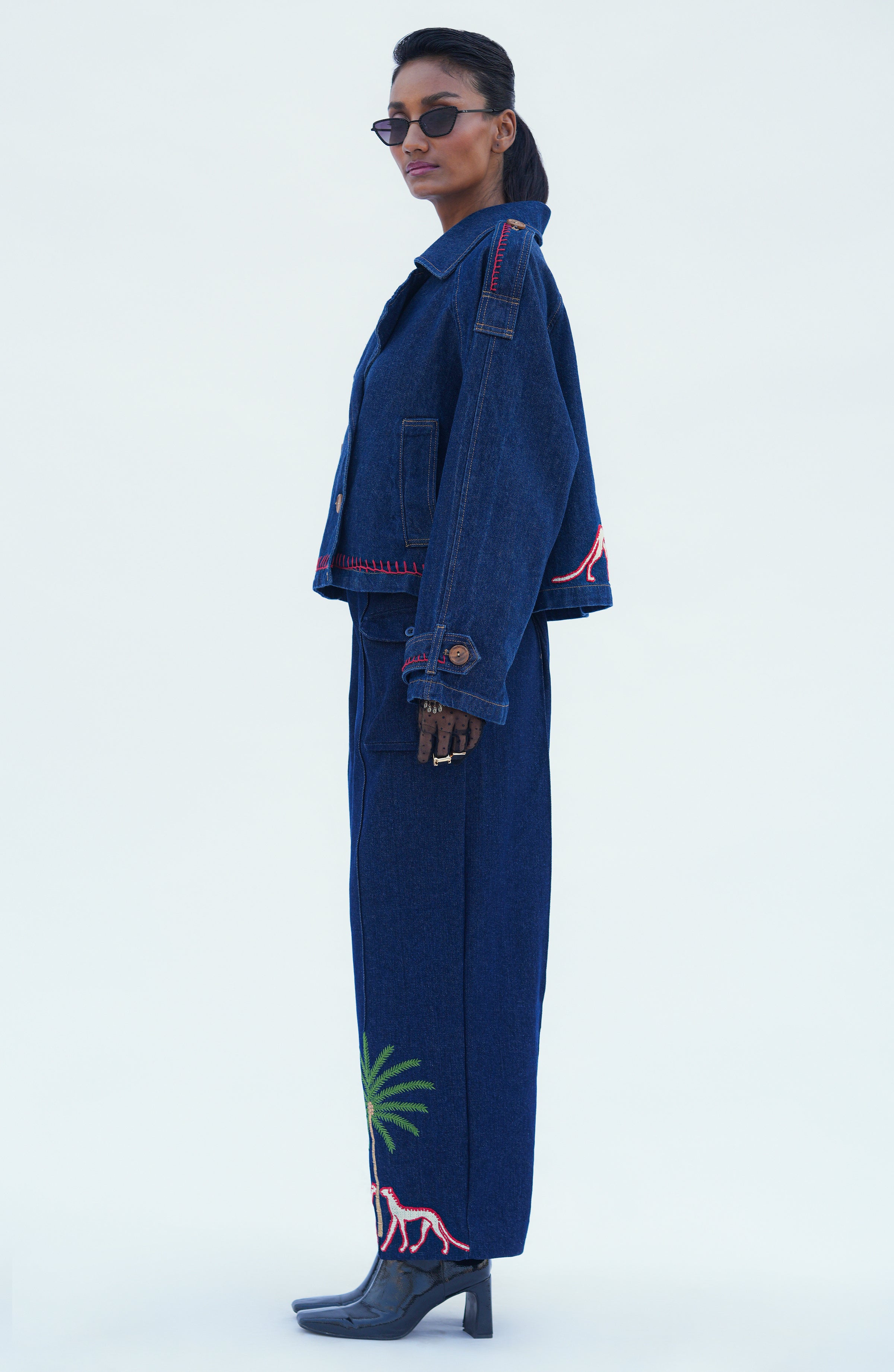 DENIM PALM CO-ORD