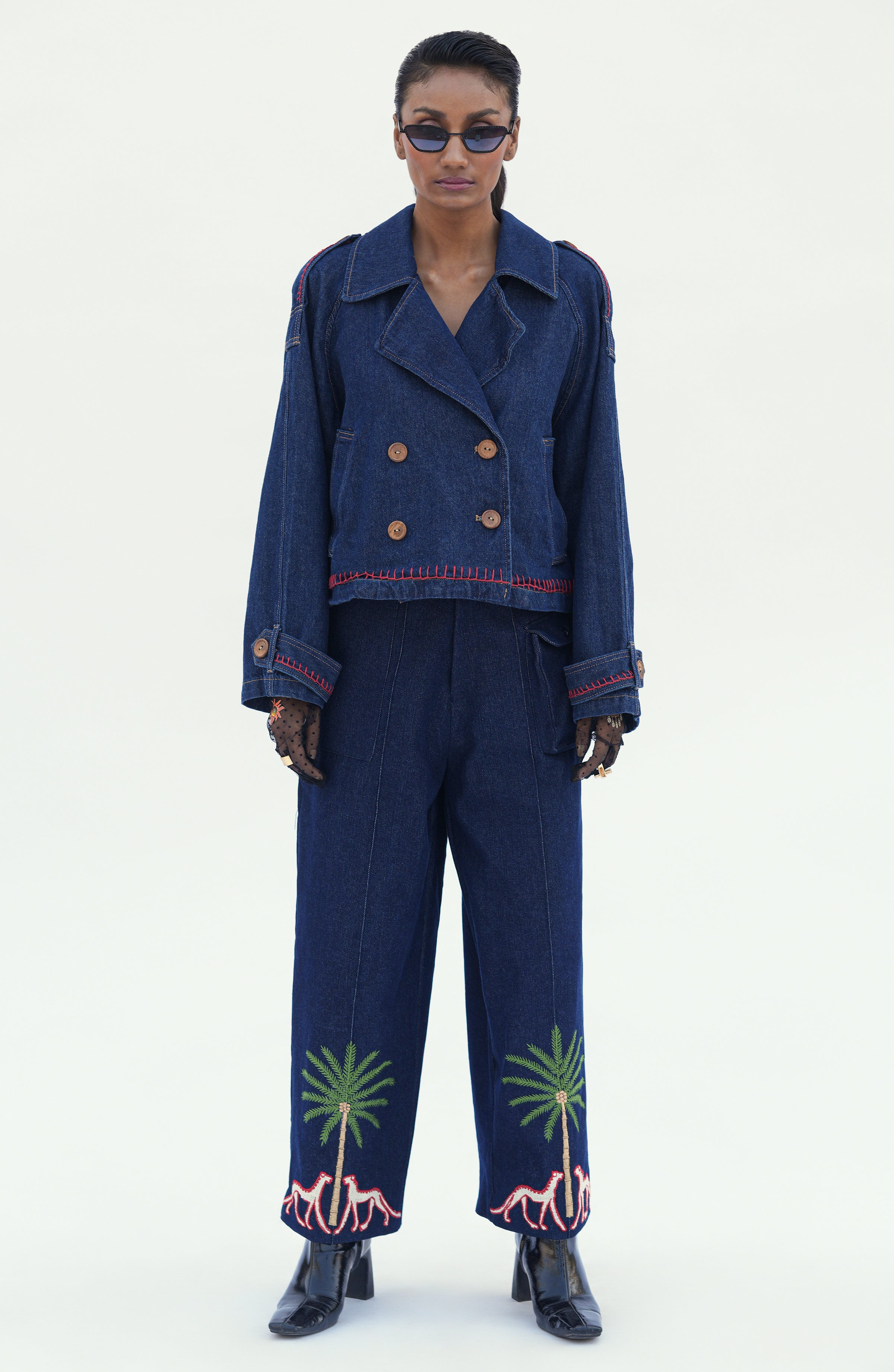 DENIM PALM CO-ORD