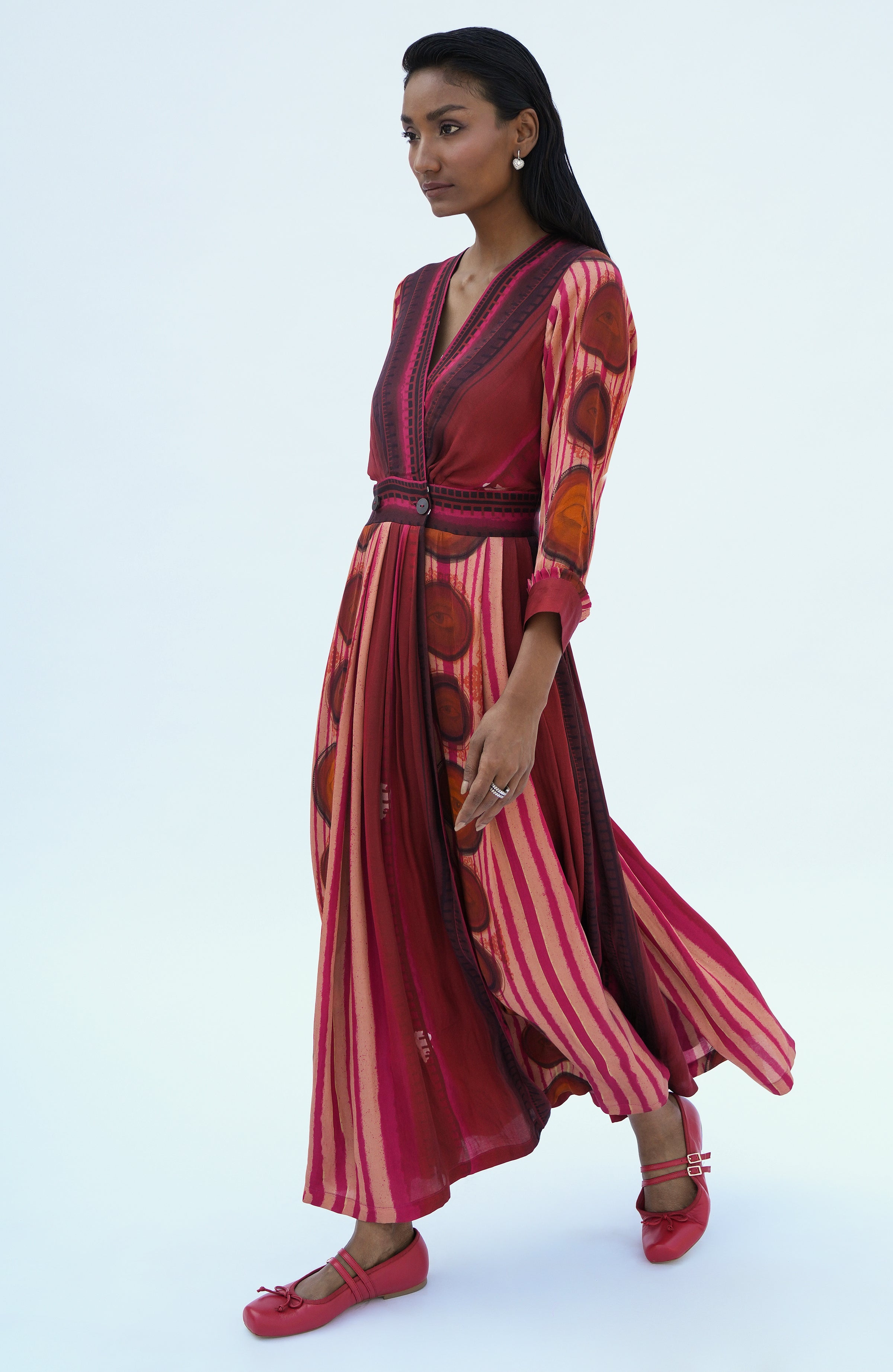 DAISY WHEEL OVERLAY DRESS