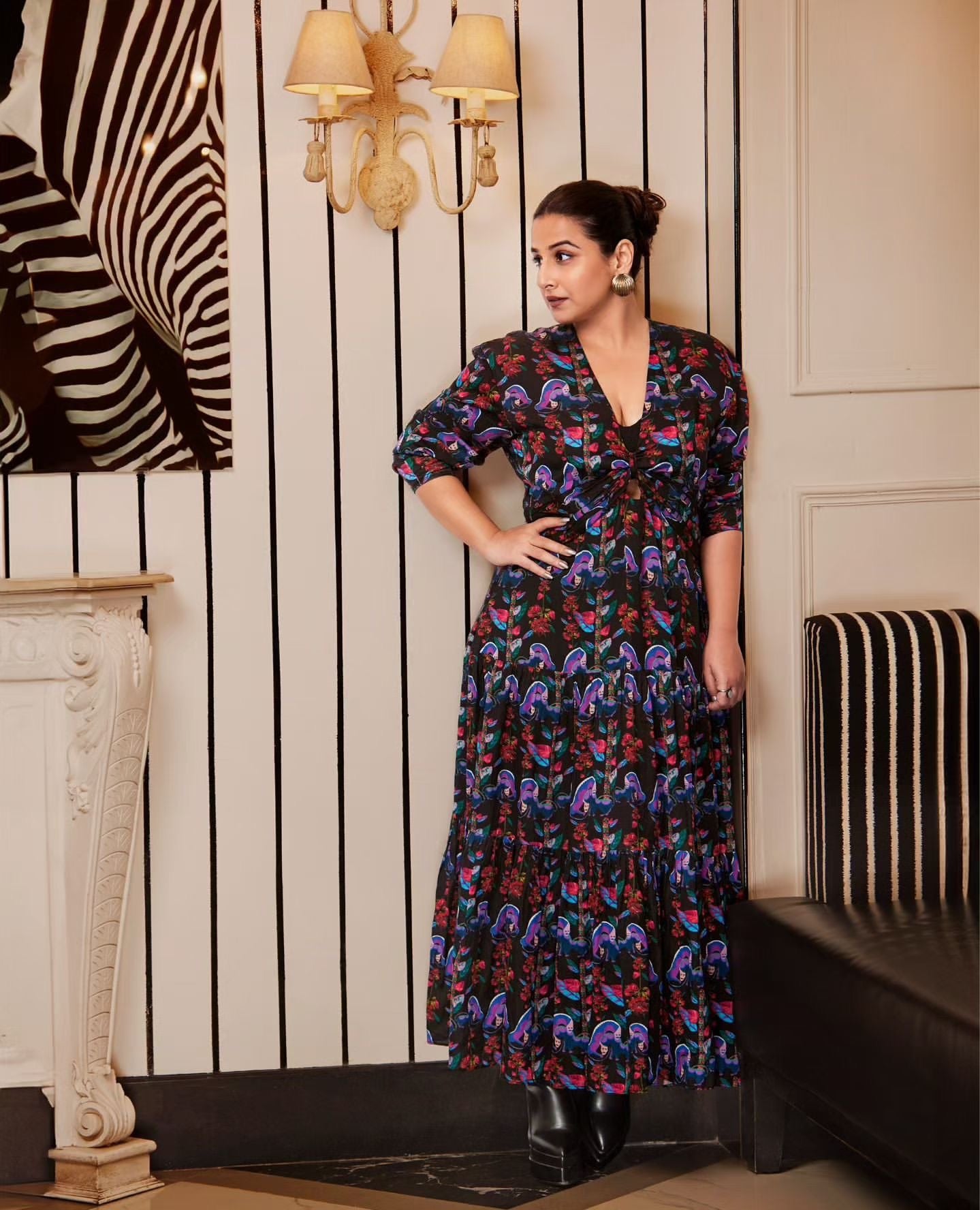 PASSIFLORA KEYHOLE KNOT DRESS