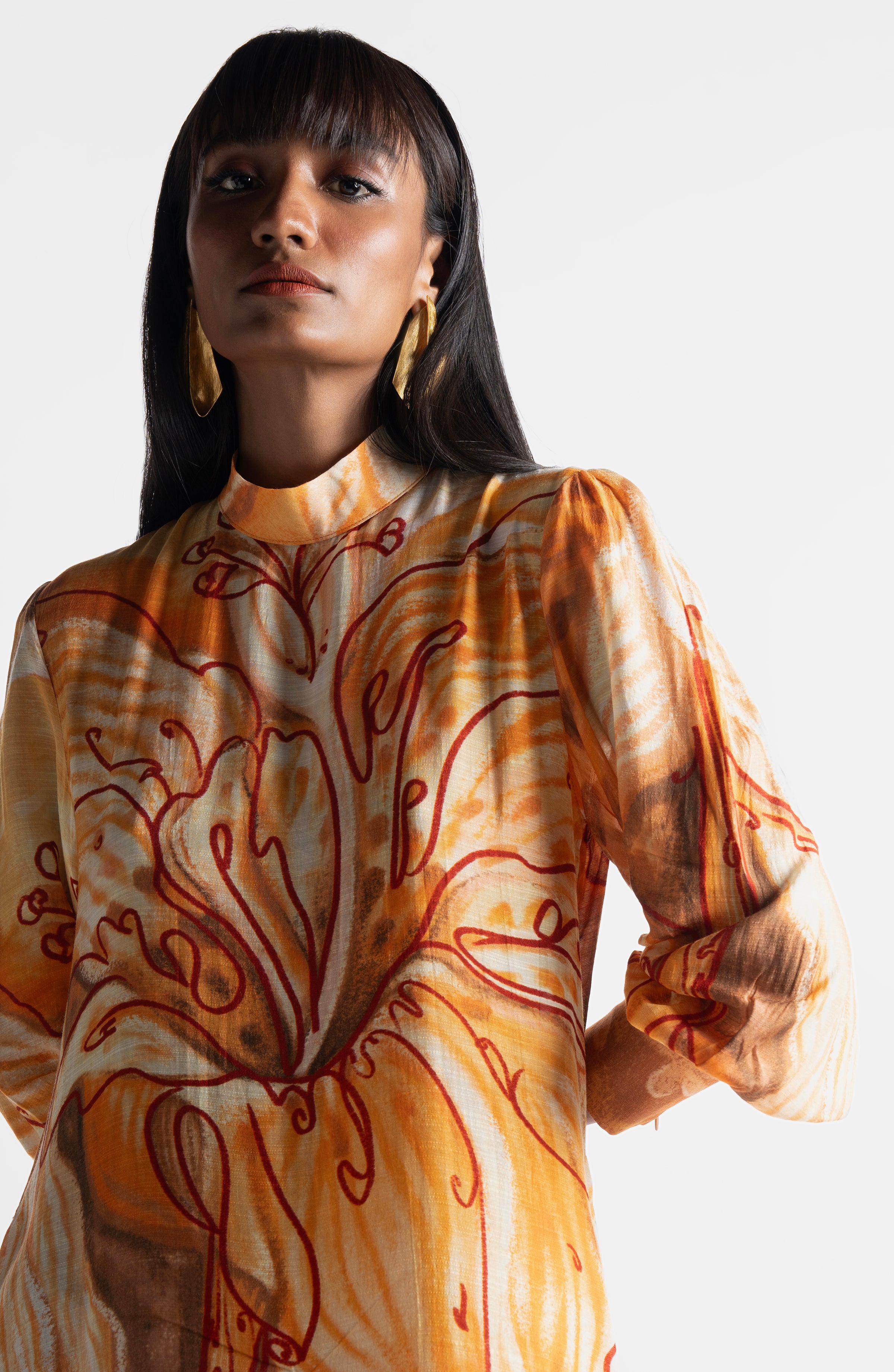 APRICOT CRUSH DRESS