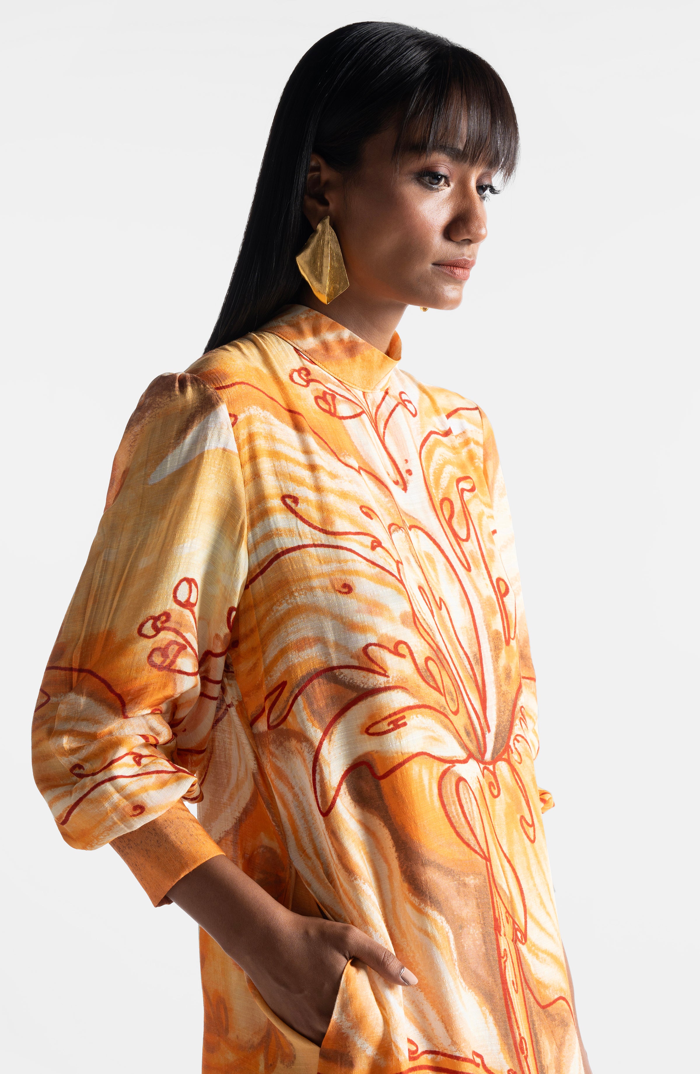 APRICOT CRUSH DRESS