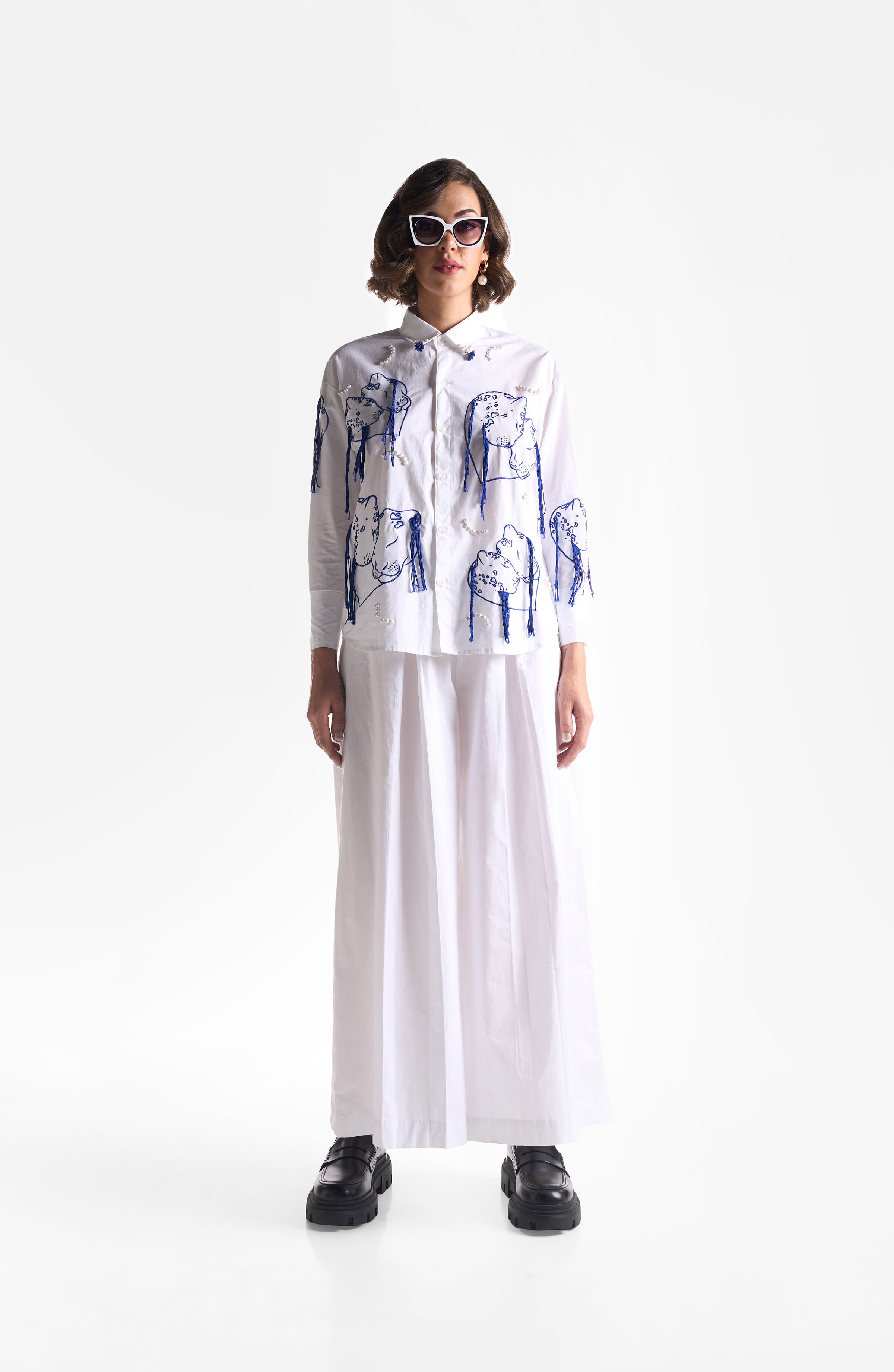 PRUSSIAN BLANC SHIRT