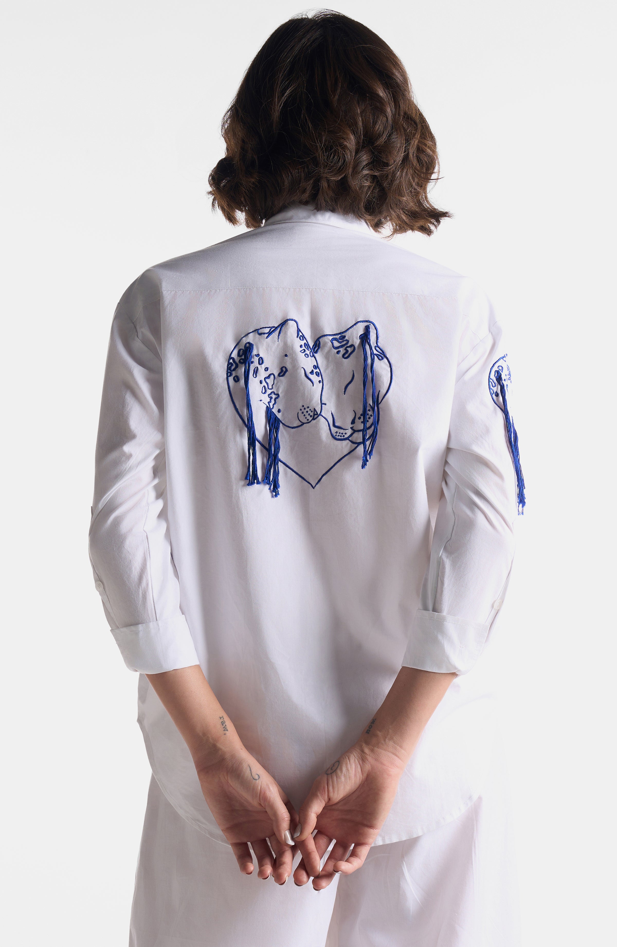 PRUSSIAN BLANC SHIRT