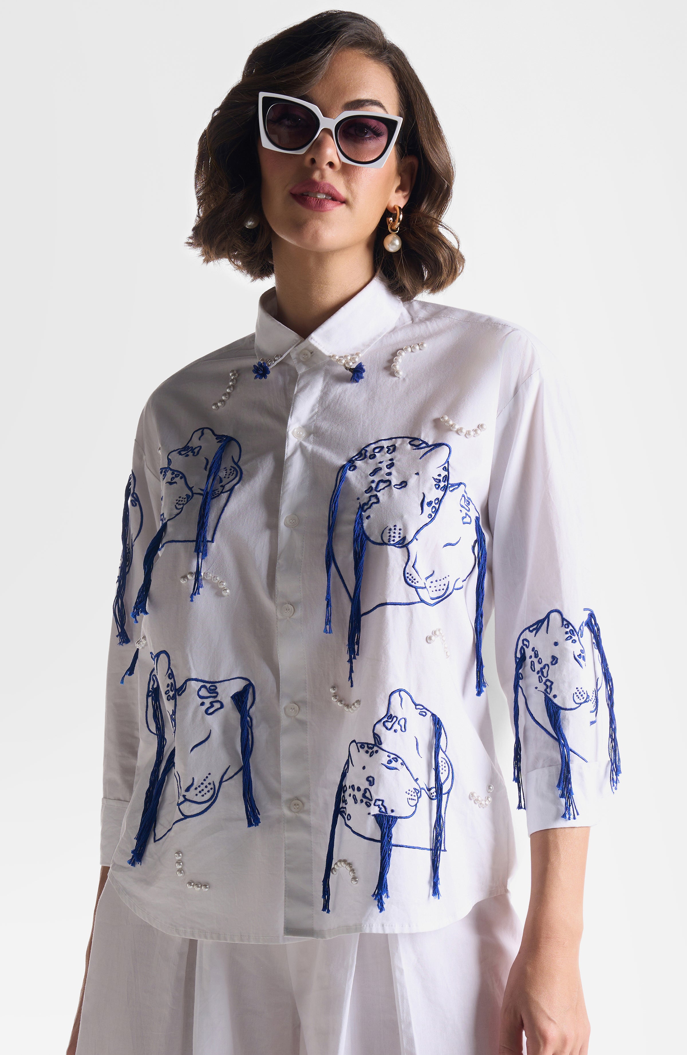 PRUSSIAN BLANC SHIRT