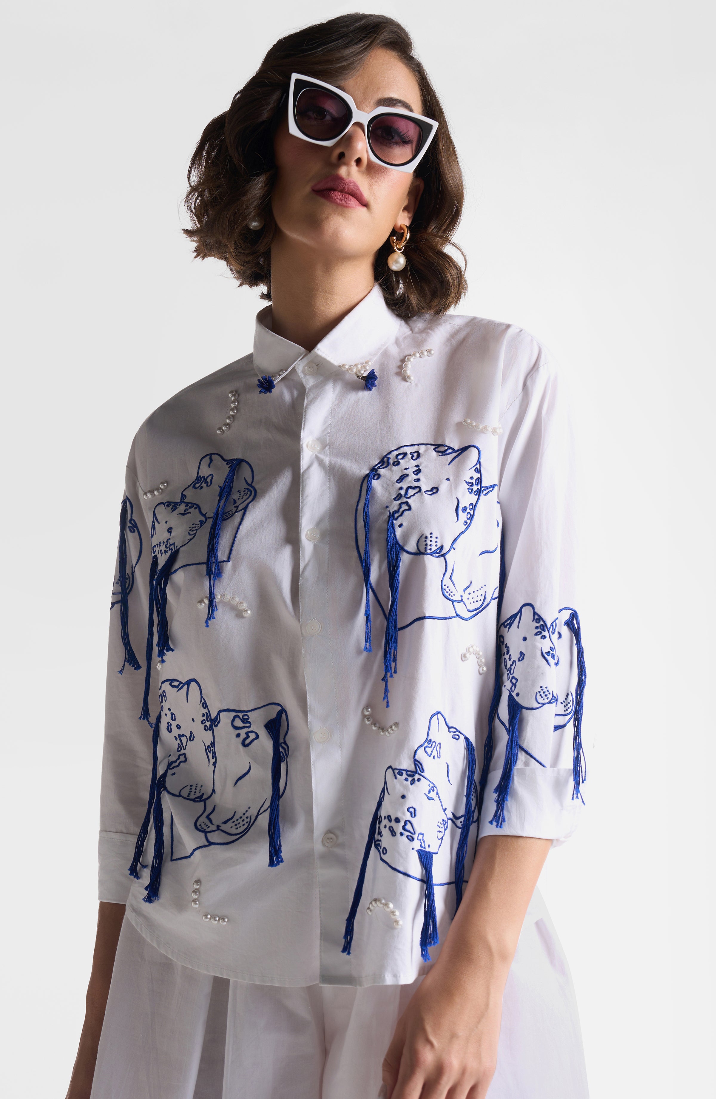 PRUSSIAN BLANC SHIRT