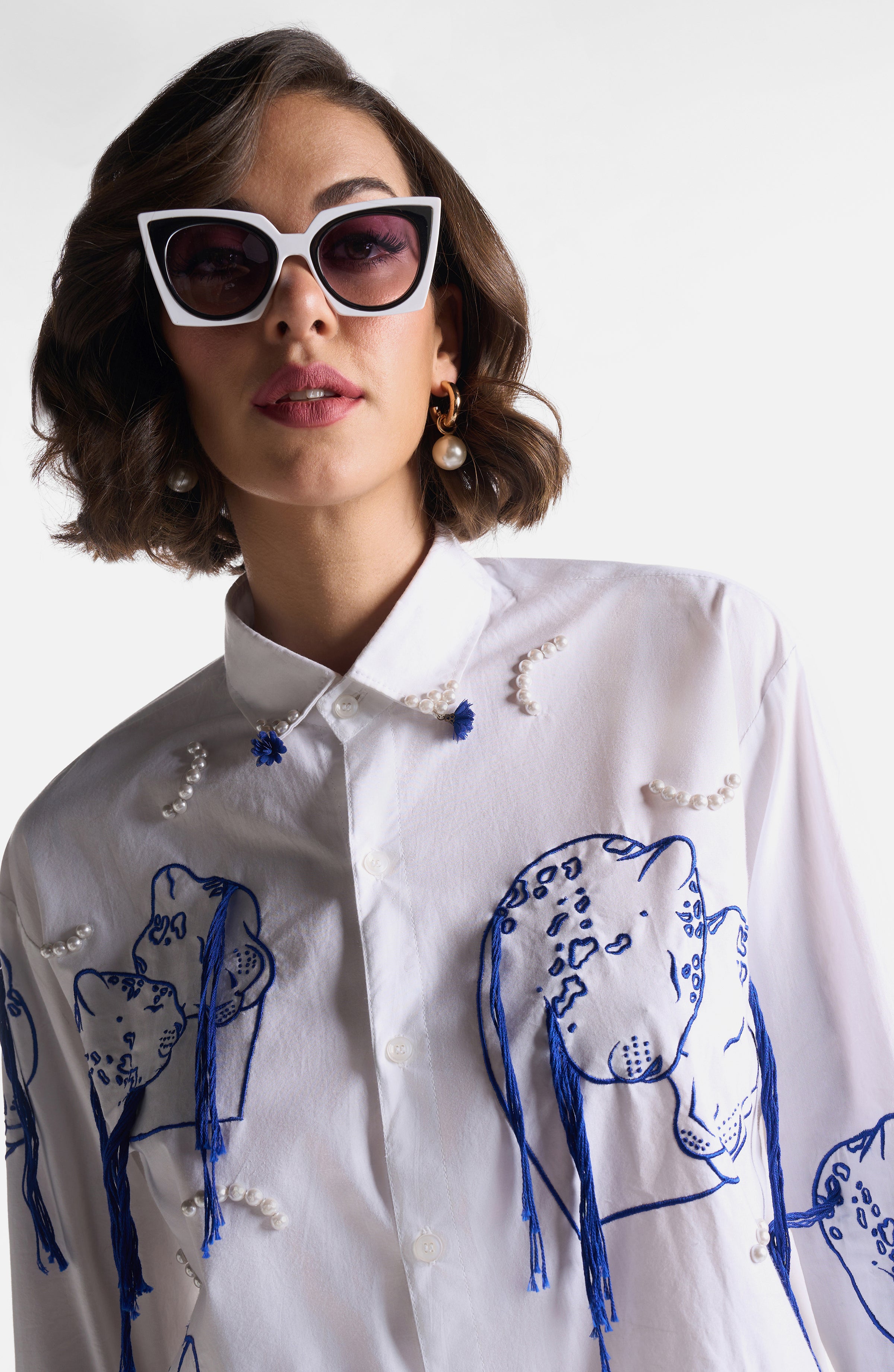 PRUSSIAN BLANC SHIRT
