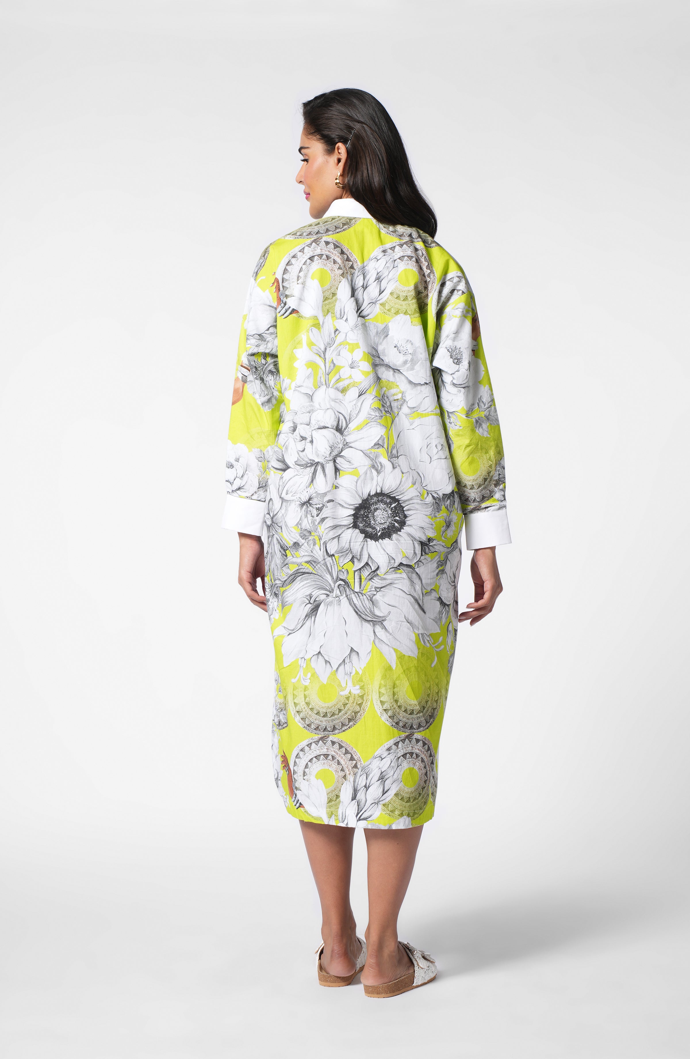 TRANQUIL SPLENDOUR SHIRT DRESS
