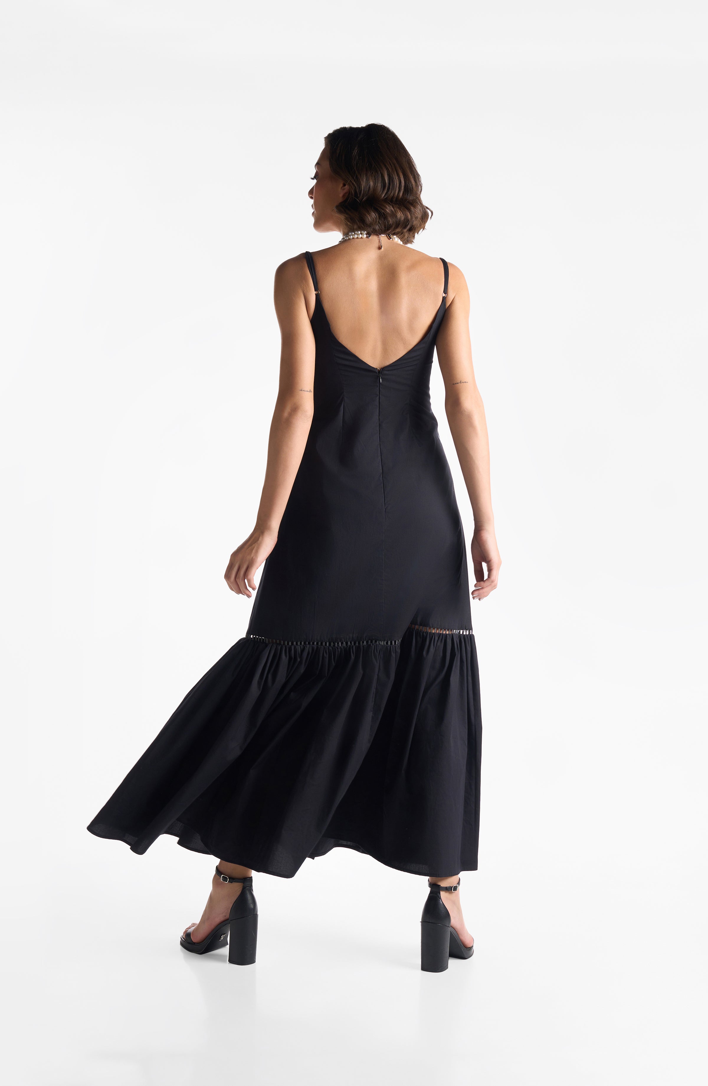 DUSK DRY BRUSH DRESS