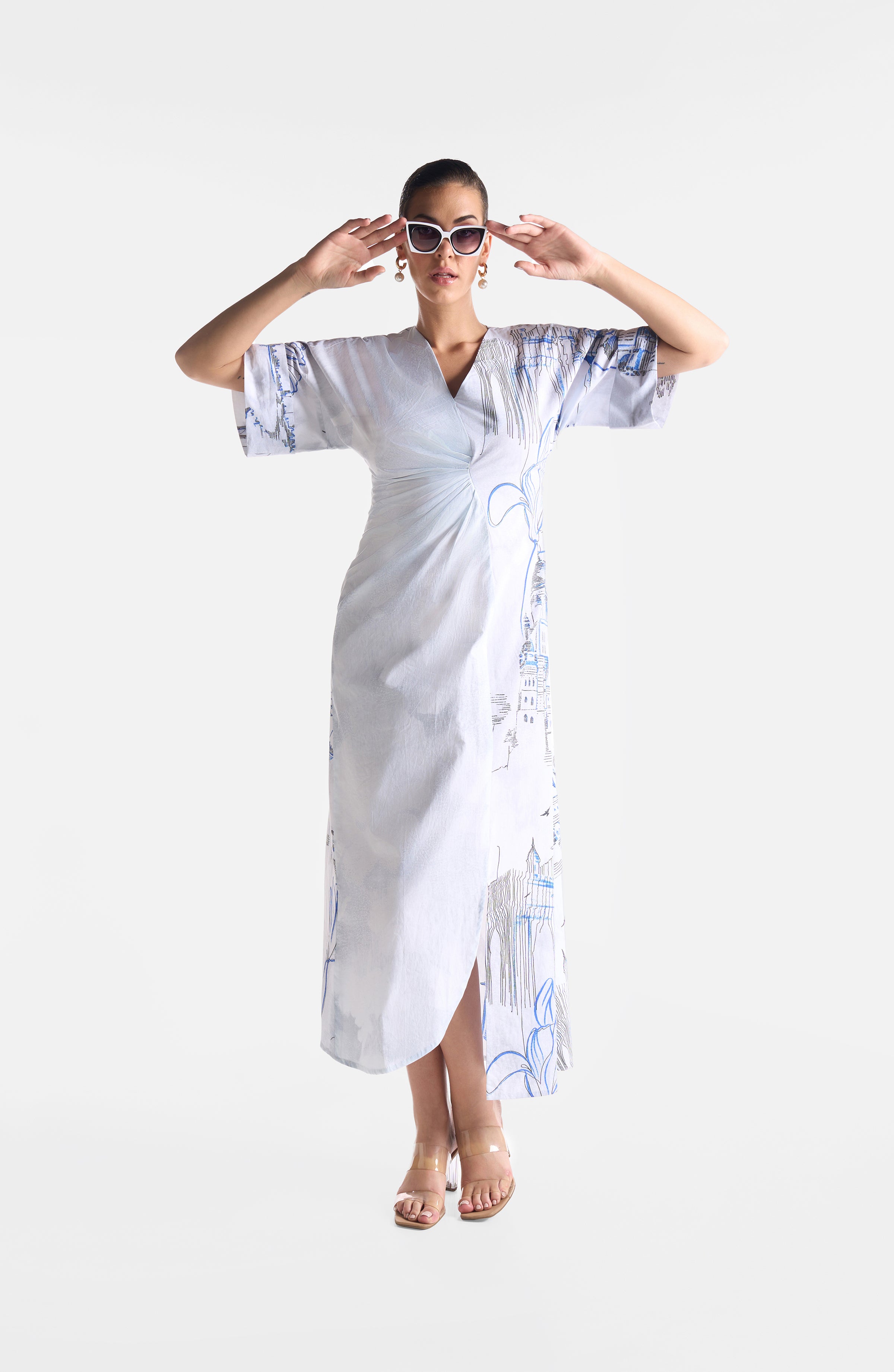 POWDER BLUE CITY DRESS