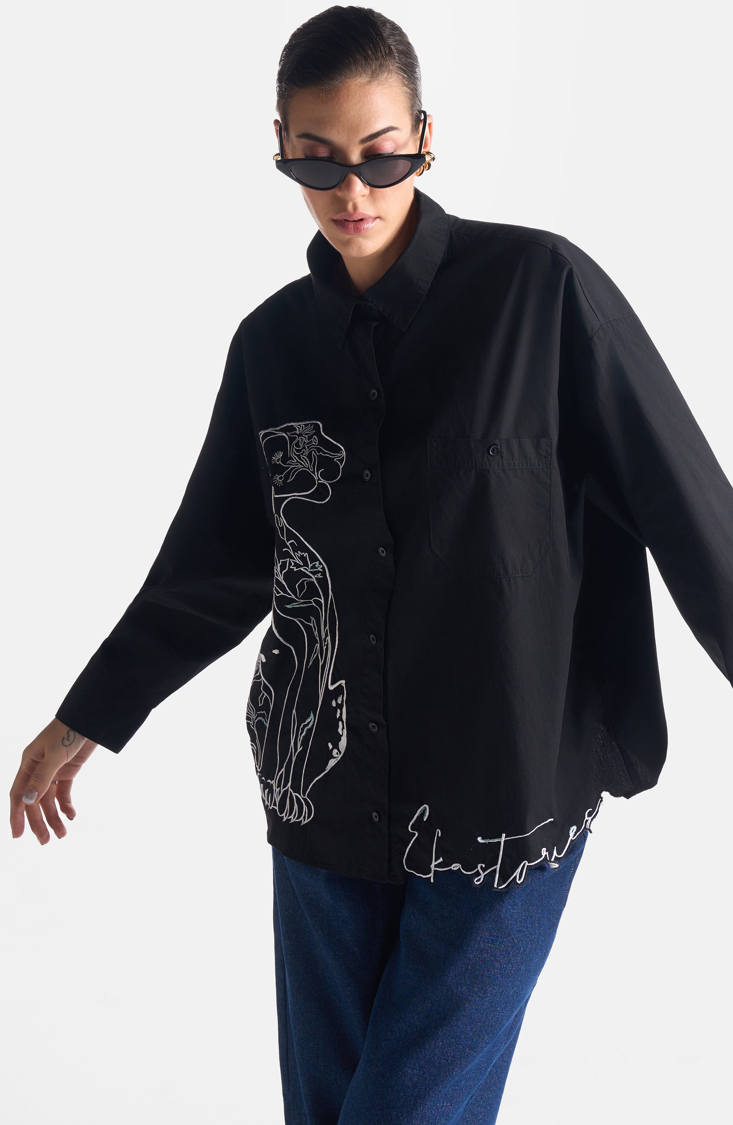 COAL BLANC EKA SHIRT
