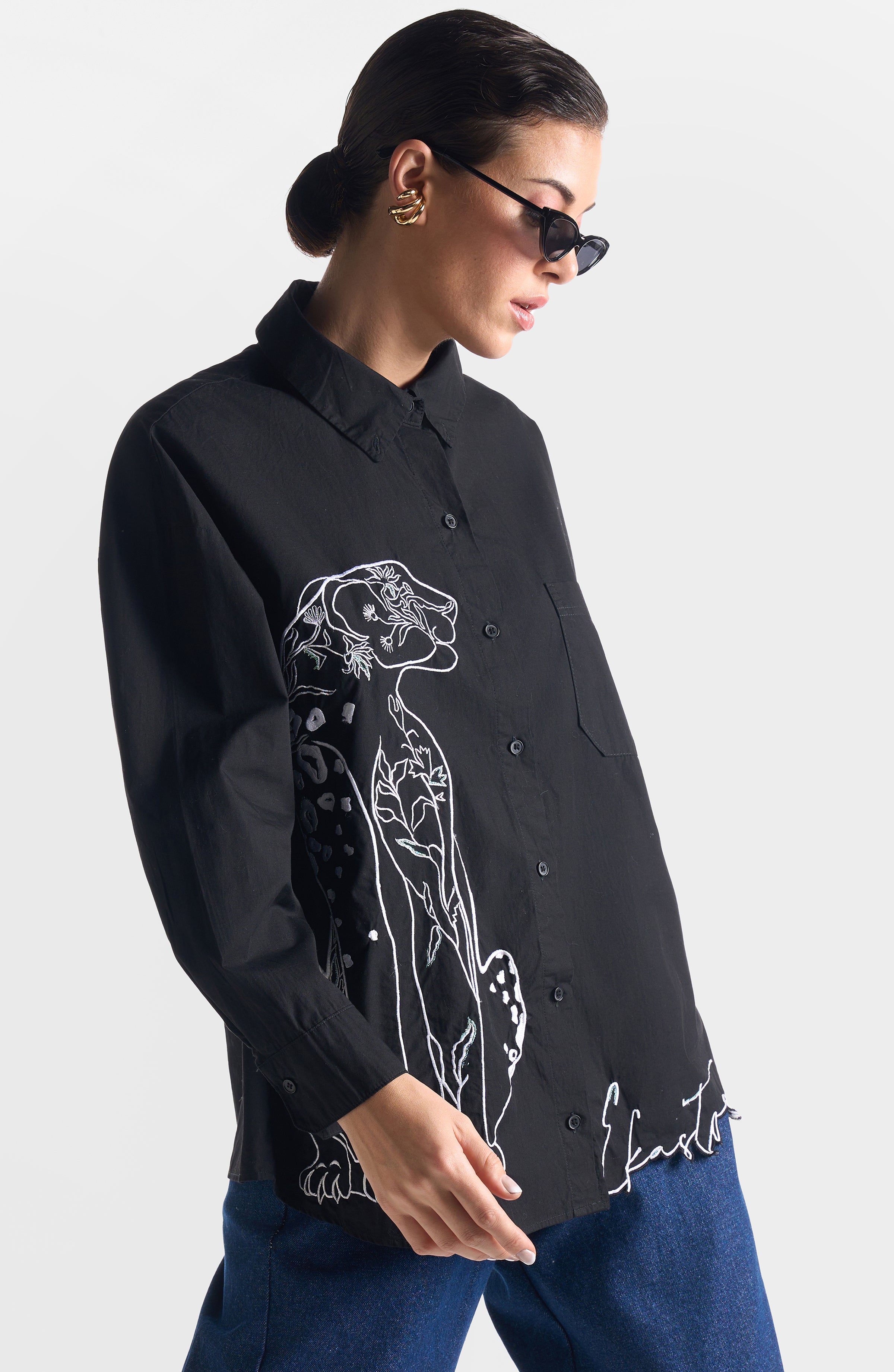 COAL BLANC EKA SHIRT