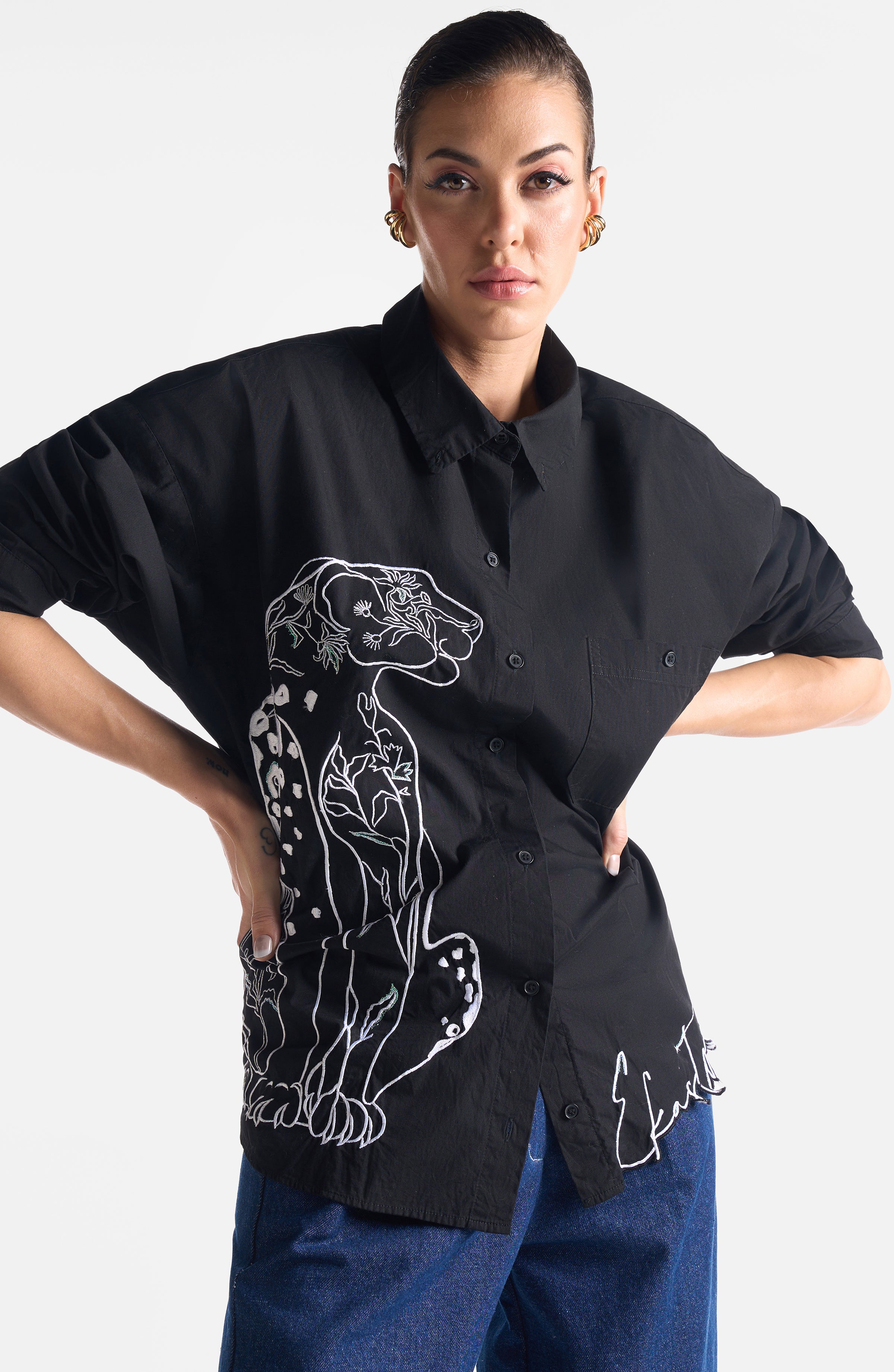 COAL BLANC EKA SHIRT