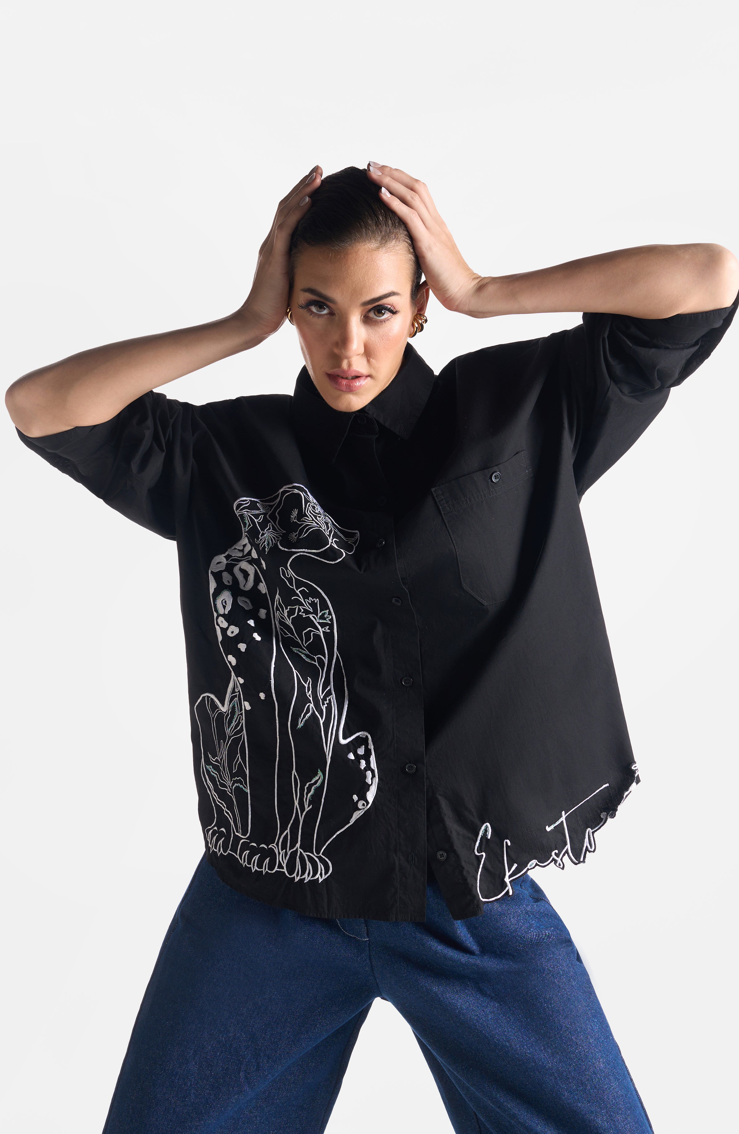 COAL BLANC EKA SHIRT