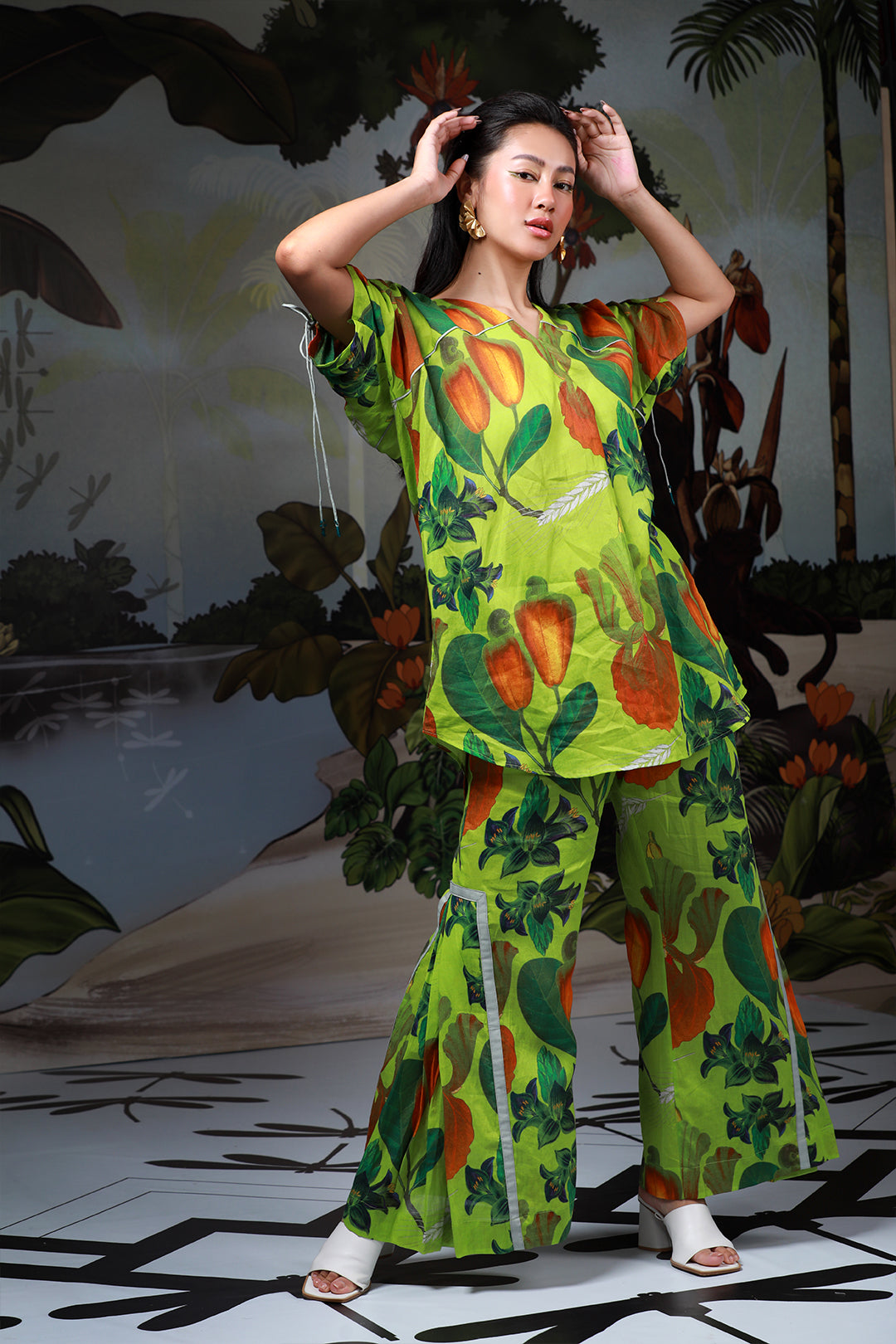 LIME IRIS CO-ORD