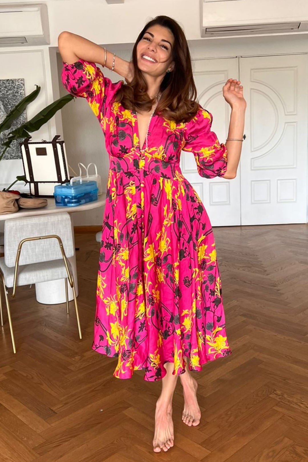 RASPBERRY STRUDEL DRESS