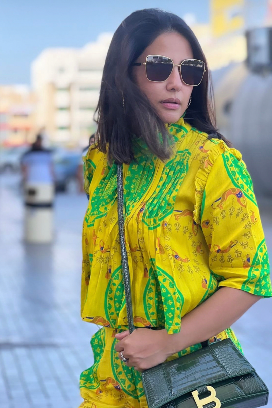CITY CAT PLEATED TOP