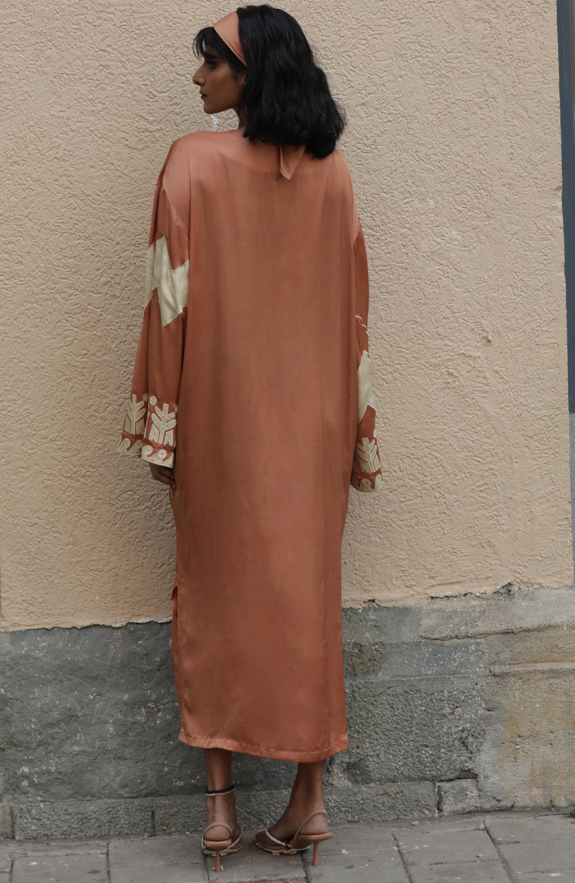 ROSE GOLD KAFTAN