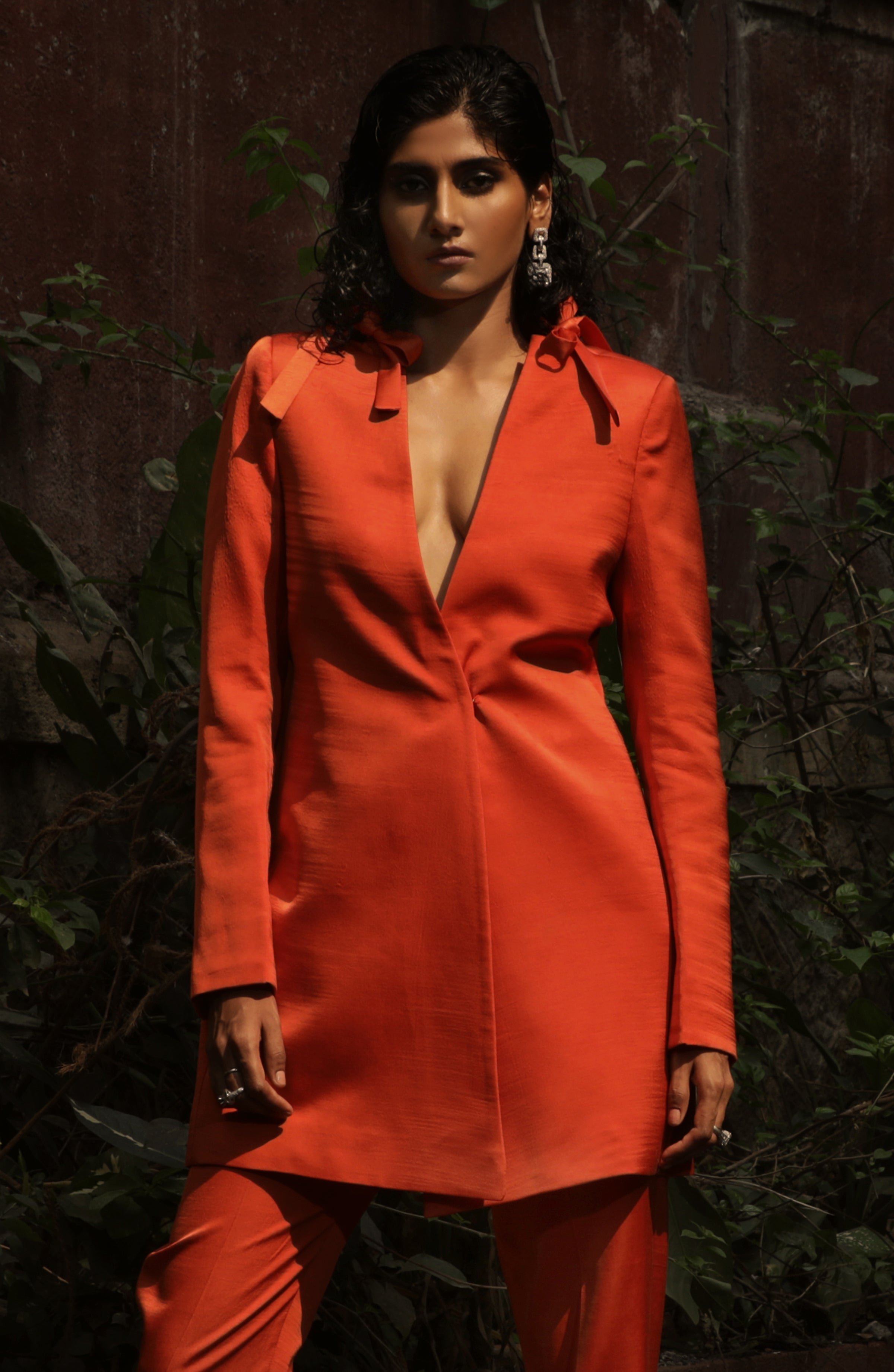 TANGERINE PANT SUIT