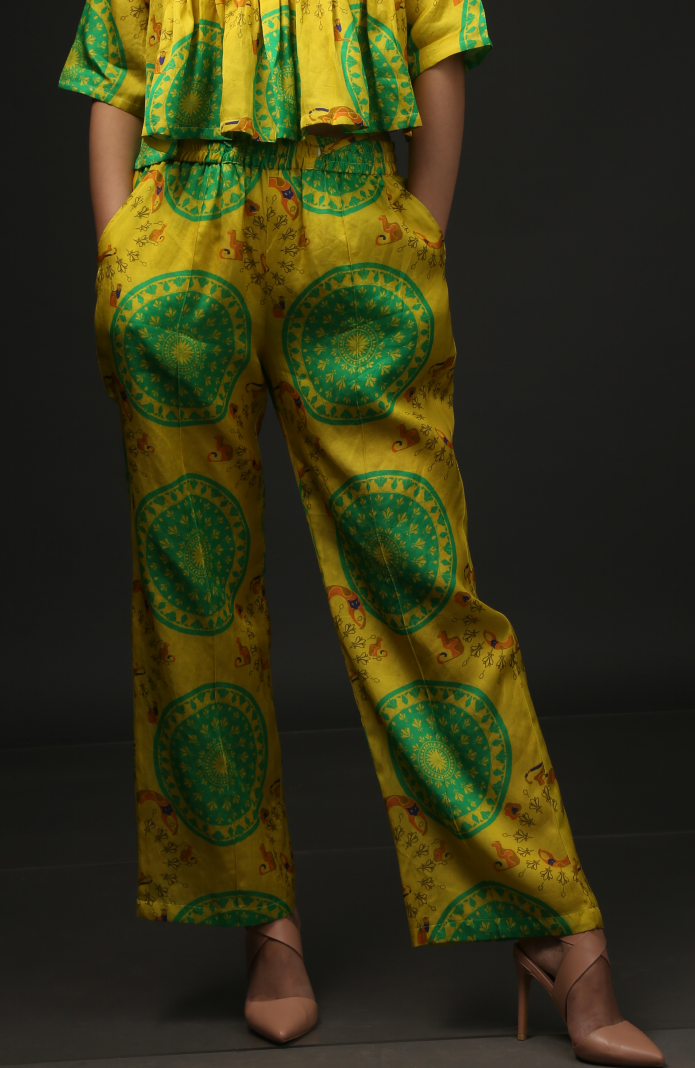 CITY CAT PLEATED CO-ORD