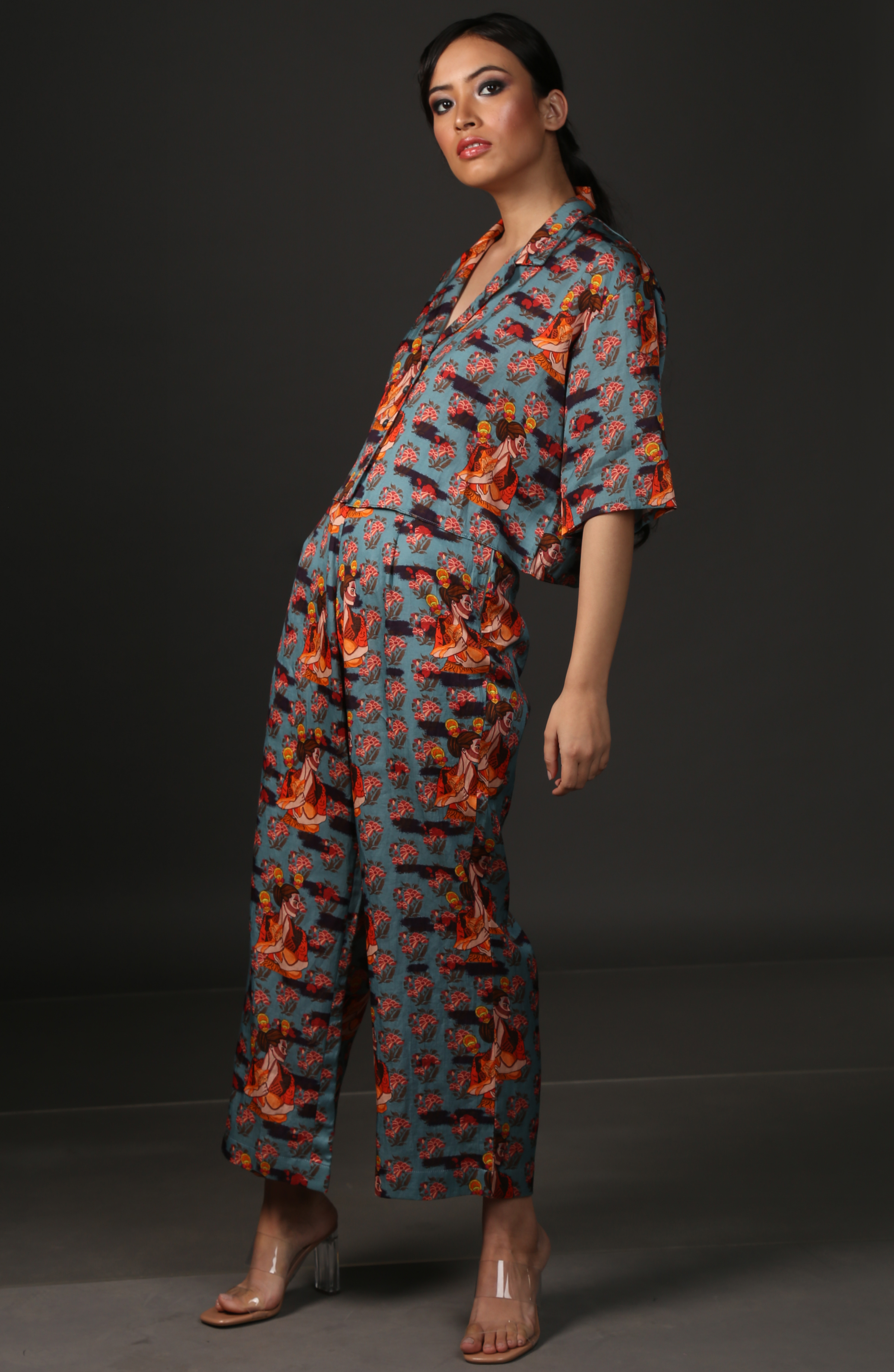 NIDARSUTA SHIRT CO-ORD