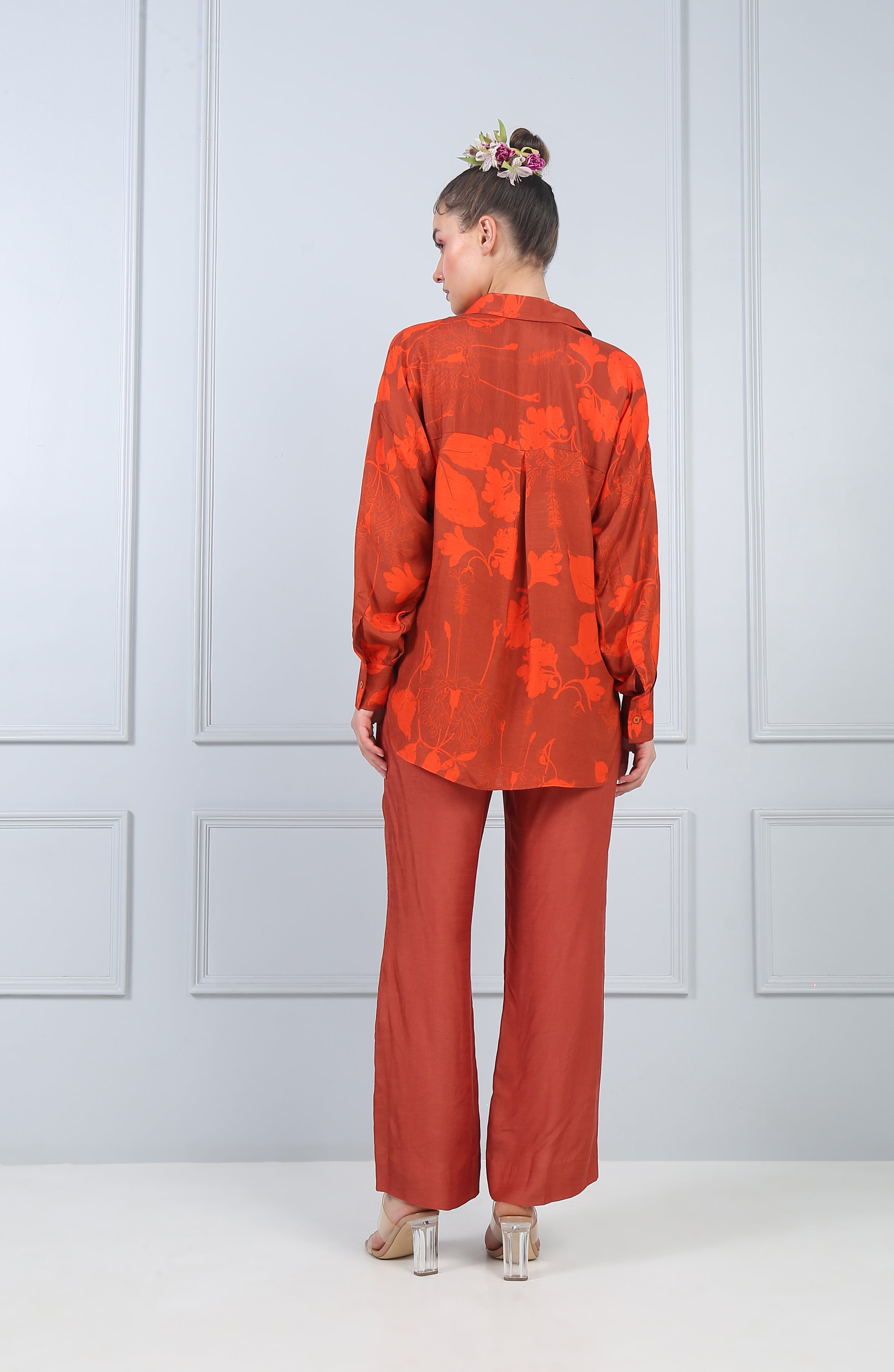 RUSTY HIBISCUS CO-ORD