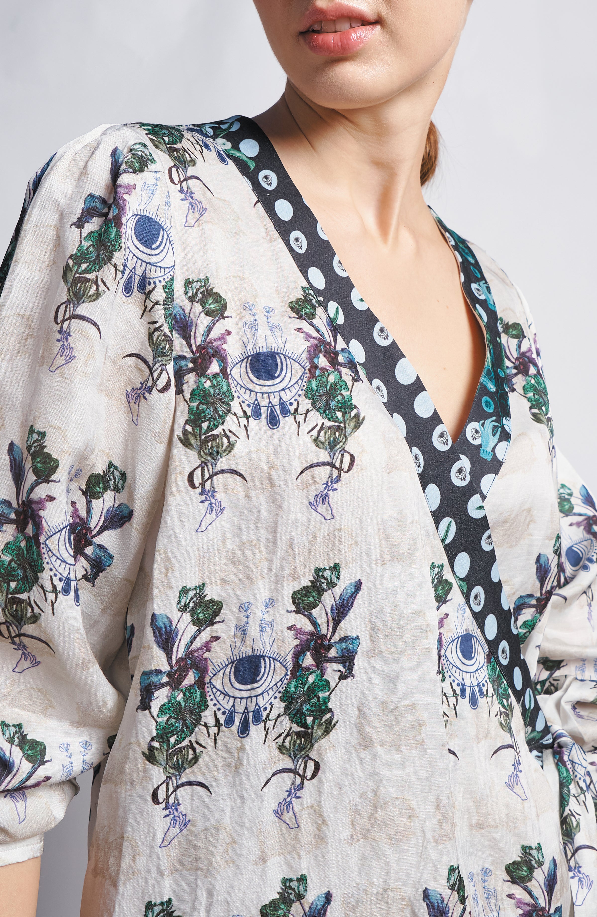PEEPER FLORET DRESS