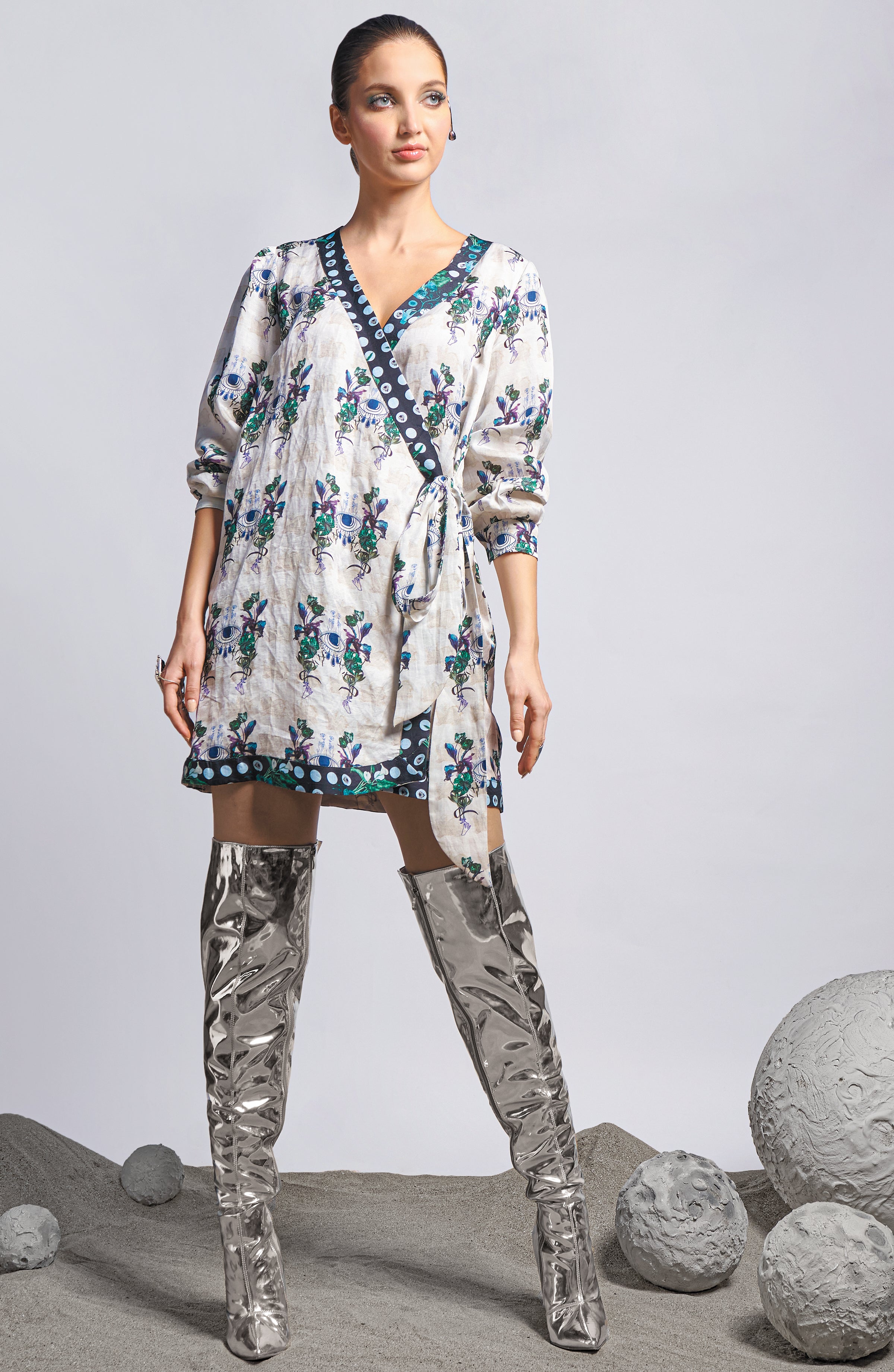 PEEPER FLORET DRESS